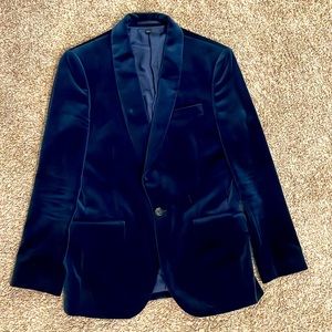 J Crew Ludlow Velvet Blazer 36S